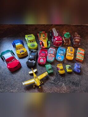 Disney Pixar Diecast Cars - Lot Of 18